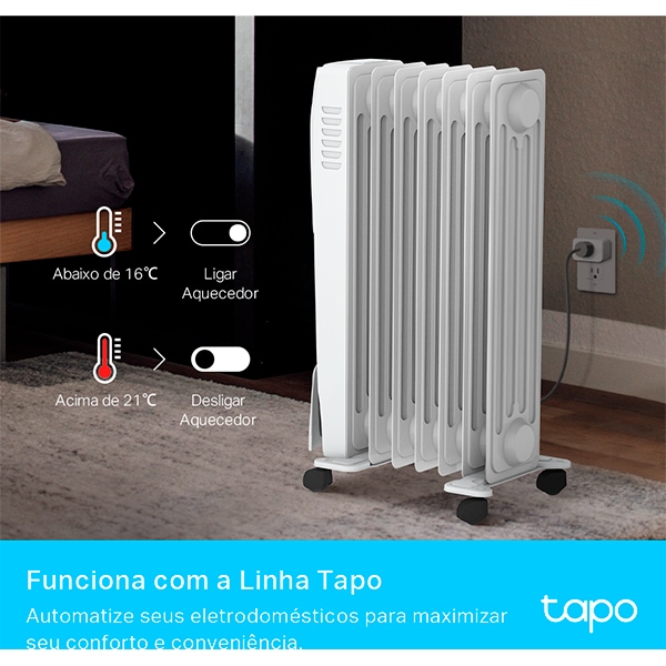 Sensor Inteligente de temperatura e umidade, Tapo T315, Branco, Tp Link - CX 1 UN