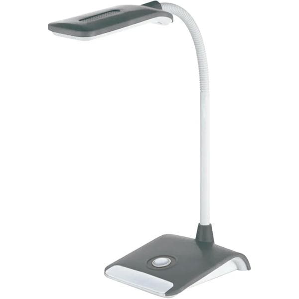 Luminária de Mesa tlm flex led cinza 15020019-0 Taschibra CX 1 UN