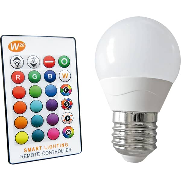 Lâmbada LED Bulbo com controle, Bivolt, 3,5w, LM340, Luminatti - CX 1 UN