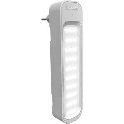 Luminária de emergência 30 LEDs branca LEA 150 4630032 Intelbras CX 1 UN