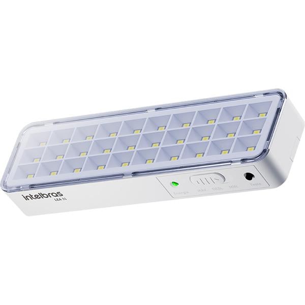 Luminária de emergência, 30 LEDs, Bivolt, LEA31, Intelbras - CX 1 UN