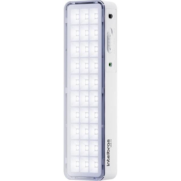 Luminária de emergência, 30 LEDs, Bivolt, LEA31, Intelbras - CX 1 UN