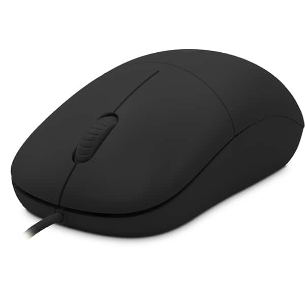 Mouse com fio, 1000 DPI, Preto, MF300B, Ergo - CX 1 UN