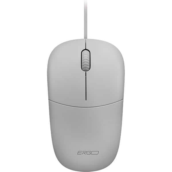 Mouse com fio, 1000 DPI,Cinza, MF300G, Ergo - CX 1 UN