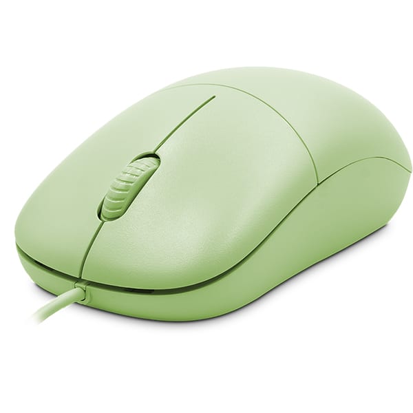 Mouse com fio, 1000 DPI, Verde, MF300GR, Ergo - CX 1 UN