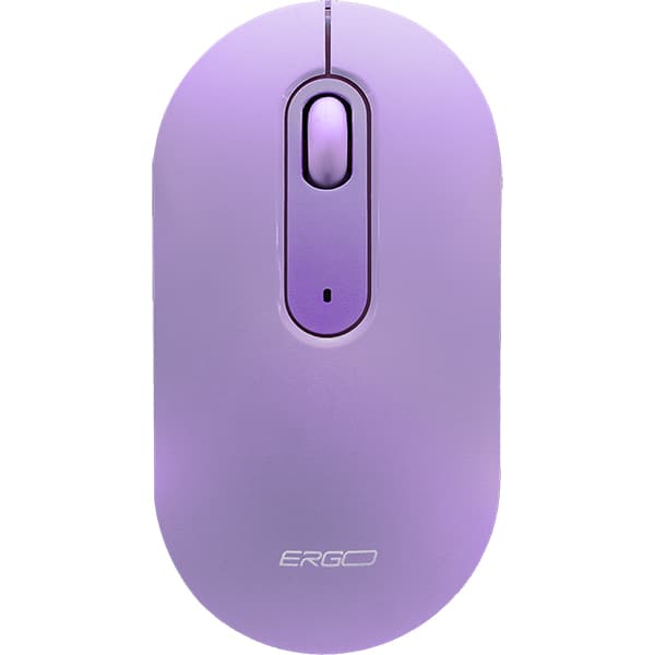 Mouse sem fio, 1600 DPI, Lilás, MW7034L, Ergo - CX 1 UN