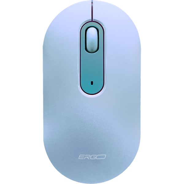 Mouse sem fio, 1600 DPI, Azul, MW7034BL, Ergo - CX 1 UN