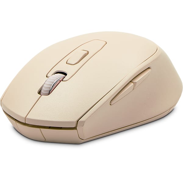 Mouse sem fio, 1600 DPI, Bege, MW7030BG, Ergo - CX 1 UN