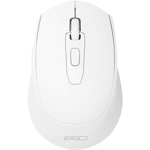 Mouse sem fio, 1600 DPI, Branco, MW7030W, Ergo - CX 1 UN