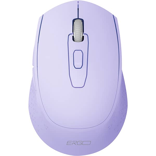 Mouse sem fio, 1600 DPI, Lilás, MW7030L, Ergo - CX 1 UN