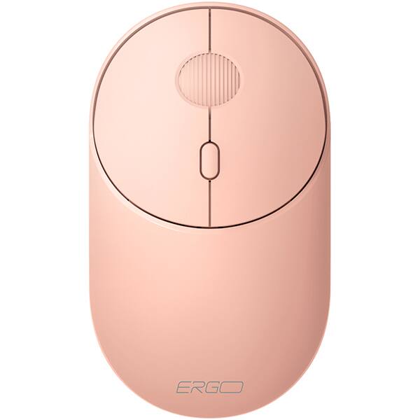 Mouse sem fio, 1600 DPI, Rosa, MWB711P, Ergo - CX 1 UN