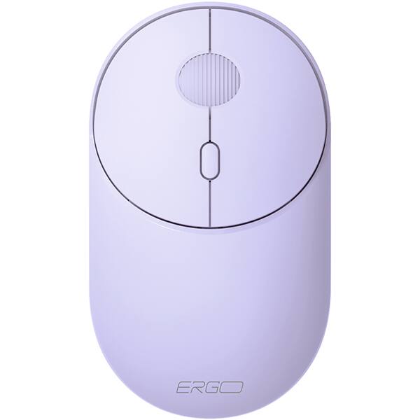 Mouse sem fio, 1600 DPI, Lilás, MWB711L, Ergo - CX 1 UN