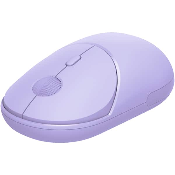 Mouse sem fio, 1600 DPI, Lilás, MWB711L, Ergo - CX 1 UN