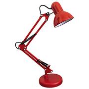 Luminária de mesa articulável com base, Vermelha, LM1246, Luminatti - CX 1 UN