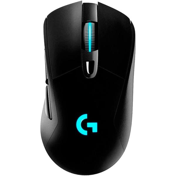 Mouse Gamer Sem Fio G703 Hero, Preto, 910-005639, Logitech G - CX 1 UN