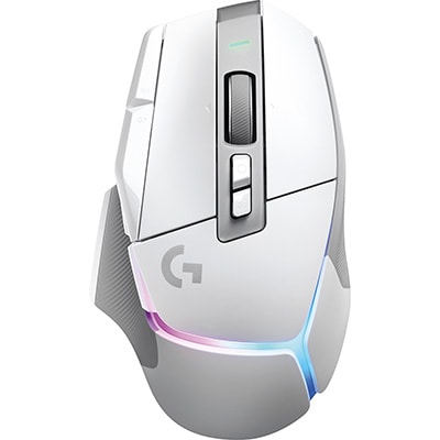 Mouse Gamer Sem Fio Logitech G502 X PLUS LIGHTSPEED com RGB LIGHTSYNC, Sensor HERO 25K, Compatível com PC/ macOS/ Windows- Branco CX 1 UN