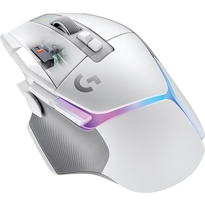 Mouse Gamer Sem Fio G502 X Plus, Branco, 910-006170, Logitech G - CX 1 UN