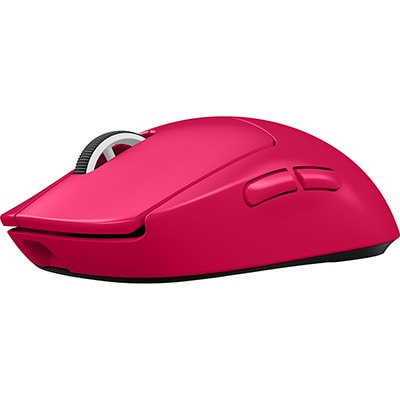 Mouse Gamer Sem Fio Logitech G PRO X SUPERLIGHT 2 com LIGHTSPEED, Switch LIGHTFORCE, Sensor HERO 2 32K DPI e Bateria Recarregável - Rosa Magenta CX 1 UN