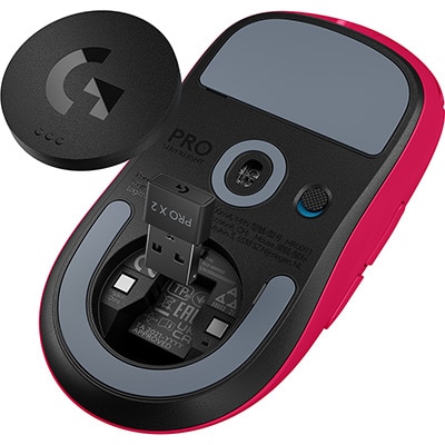 Mouse Gamer Sem Fio Pro X Superlight 2, Magenta, 910-006796, Logitech G - CX 1 UN