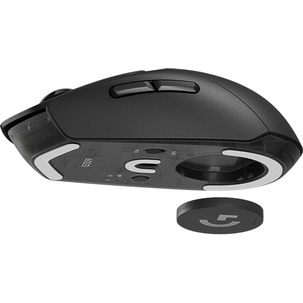 Mouse Gamer sem fio Logitech G309 LIGHTSPEED com Switches LIGHTFORCE, Sensor HERO 25K, 6 botões programáveis - Preto CX 1 UN