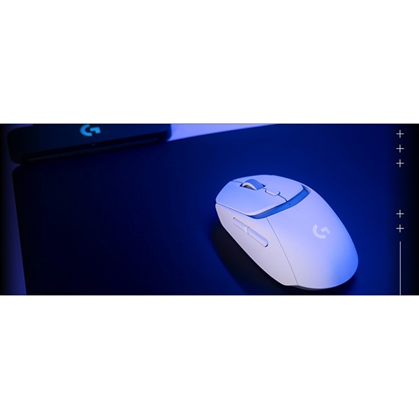 Mouse Gamer sem fio G309 Lightspeed, DPI de até 25.600, Branco, 910-007206, Logitech G - CX 1 UN