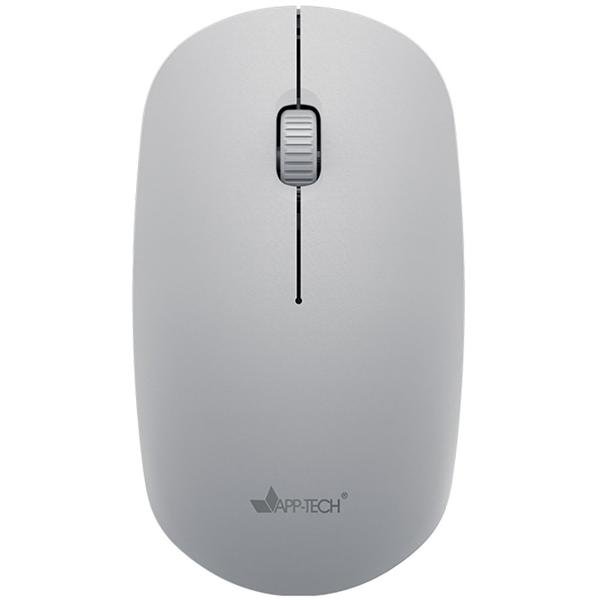 Mouse sem fio, Cinza, 1200dpi, MW253, App-tech - CX 1 UN