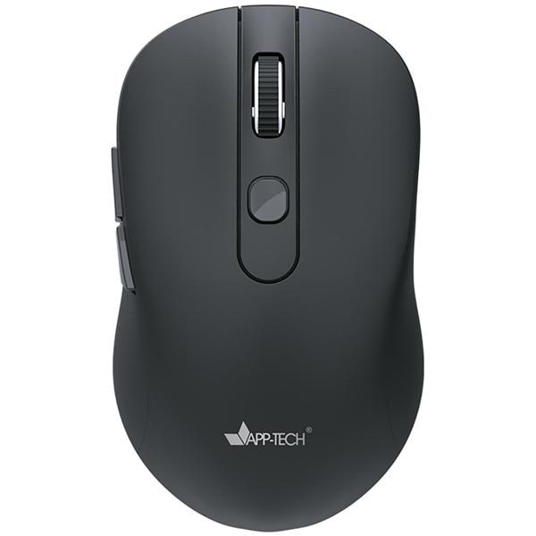 Mouse sem fio, Preto, 1600dpi, MW400, App-tech - CX 1 UN