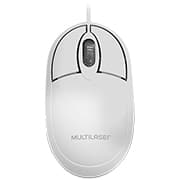 Mouse Óptico USB Branco MO302 Multi CX 1 UN