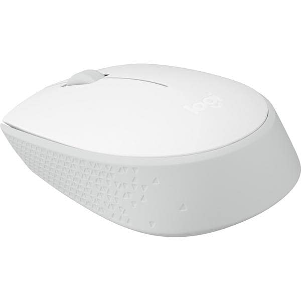 Mouse sem fio Logitech M170 com Design Ambidestro Compacto, Conexão USB e Pilha Inclusa - Branco CX 1 UN