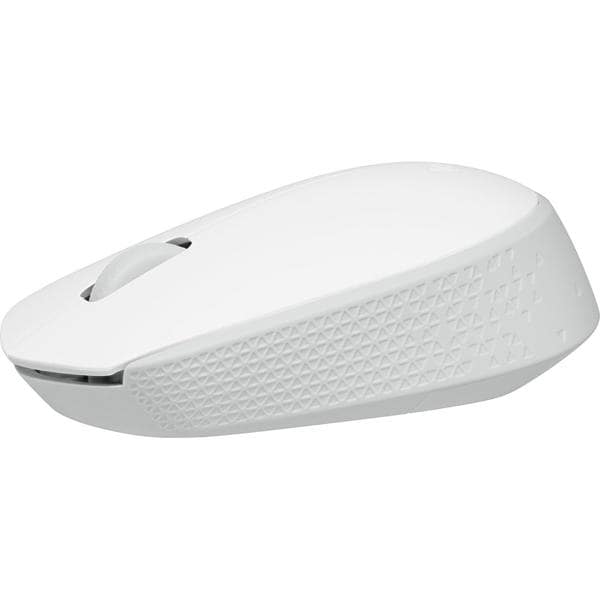 Mouse sem fio Logitech M170 com Design Ambidestro Compacto, Conexão USB e Pilha Inclusa - Branco CX 1 UN