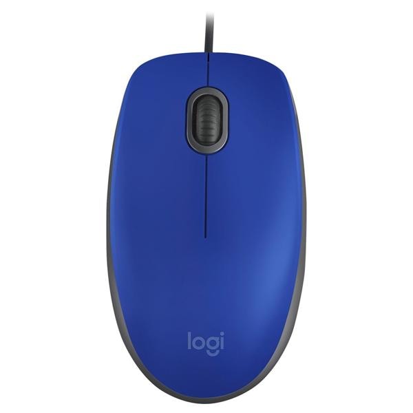 Mouse Óptico USB Azul M110, com Clique Silencioso, Logitech - CX 1 UN