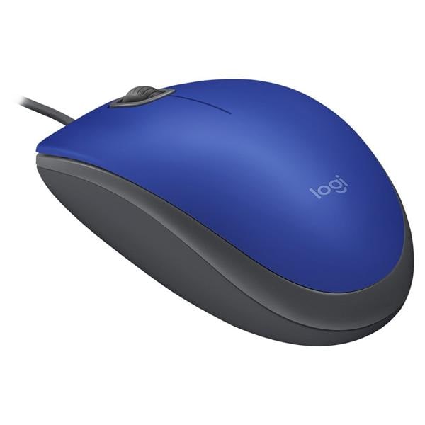 Mouse Óptico USB Azul M110, com Clique Silencioso, Logitech - CX 1 UN