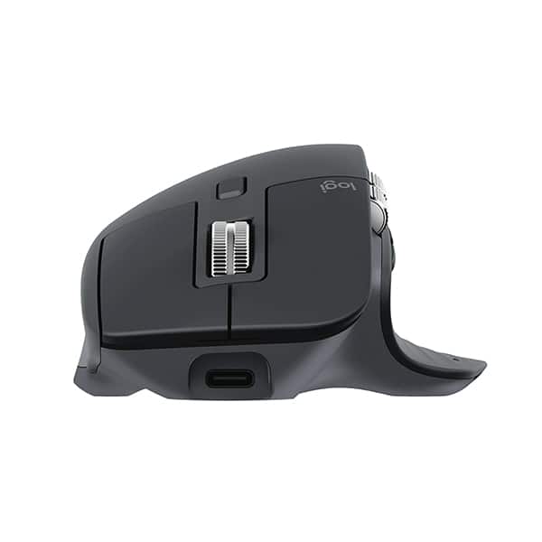 Mouse Bluetooth MX Master 3s, 7 Botões, até 8.000 DPI, Grafite, 910-007502, Logitech - CX 1 UN