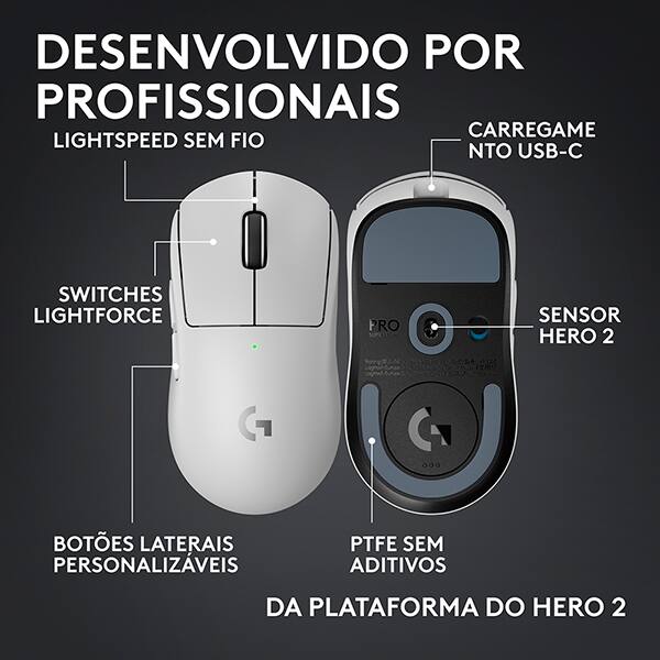 Mouse Gamer s/fio Pro x Superlight bc 910-007537 Logitech G CX 1 UN Mouse Gamer s/fio Pro x Superlight bc 910-007537 Logitech G CX 1 UN