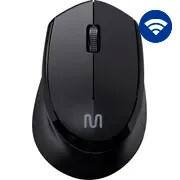 Mouse wireless 1600dpi preto MS350 MO402 Multilaser PT 1 UN