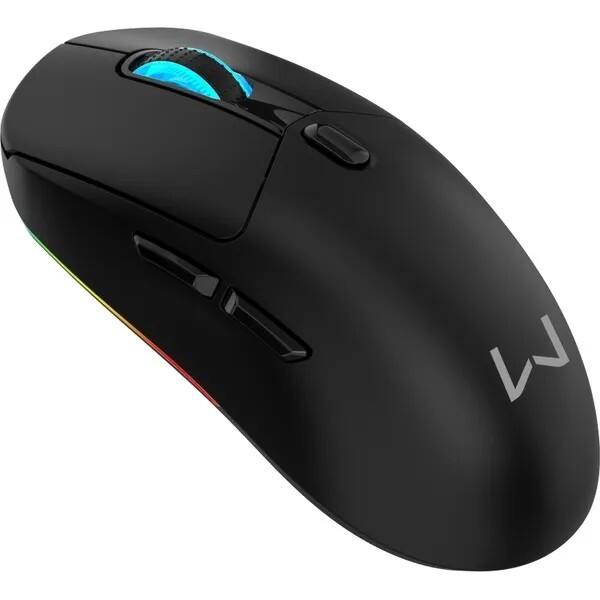 Mouse Gamer s/fio recarregável 10000dpi preto MO421 Warrior CX 1 UN