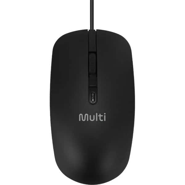 Mouse óptico usb 1600dpi preto MF690 MO690 Multilaser CX 1 UN Mouse óptico usb 1600dpi preto MF690 MO690 Multilaser CX 1 UN
