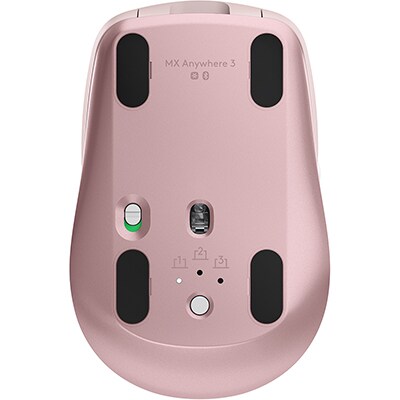 Mouse sem fio Bluetooth Anywhere MX 3 Rose Logitech - CX 1 UN