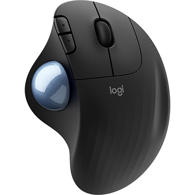 Mouse sem fio Bluetooth Trackball Ergo M575 Preto Logitech - CX 1 UN