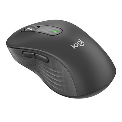 Mouse sem fio Bluetooth M650 para destro, signature Grafite 910-006231 Logitech - CX 1 UN