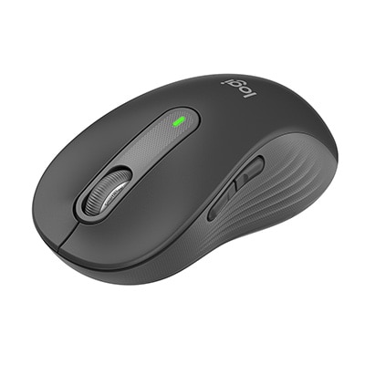 Mouse sem fio Bluetooth M650 para destro, signature Grafite 910-006231 Logitech - CX 1 UN