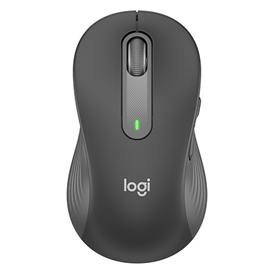 Mouse sem fio Bluetooth M650 para canhoto, signature Grafite 910-006234 Logitech - CX 1 UN