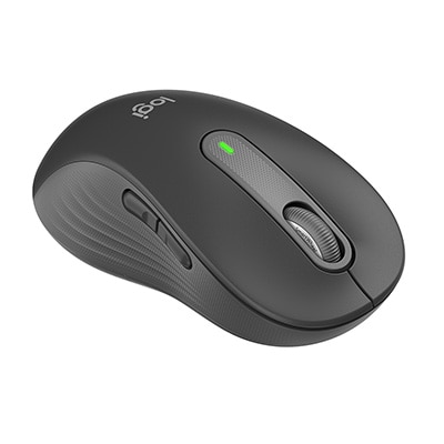 Mouse sem fio Bluetooth M650 para canhoto, signature Grafite 910-006234 Logitech - CX 1 UN