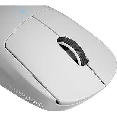 Mouse Gamer sem fio Pro X Superlight, Branco, 910-005941, Logitech G - CX 1 UN