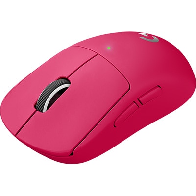 Mouse Gamer sem fio Pro X Superlight, Magenta, 910-005955, Logitech G - CX 1 UN