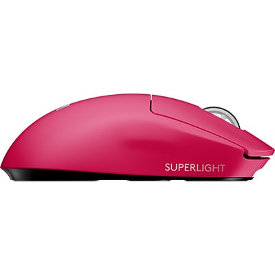 Mouse Gamer sem fio Pro X Superlight, Magenta, 910-005955, Logitech G - CX 1 UN