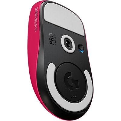 Mouse Gamer sem fio Pro X Superlight, Magenta, 910-005955, Logitech G - CX 1 UN