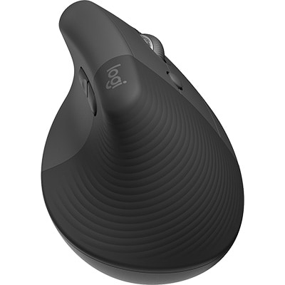 Mouse sem fio bluetooth ergonômico Lift Graphite Logitech - CX 1 UN