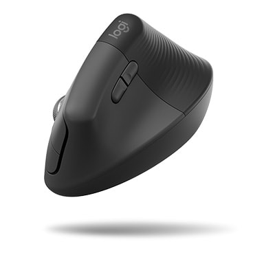 Mouse sem fio bluetooth ergonômico Lift Graphite Logitech - CX 1 UN