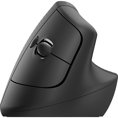 Mouse sem fio bluetooth ergonômico Lift Graphite Logitech - CX 1 UN